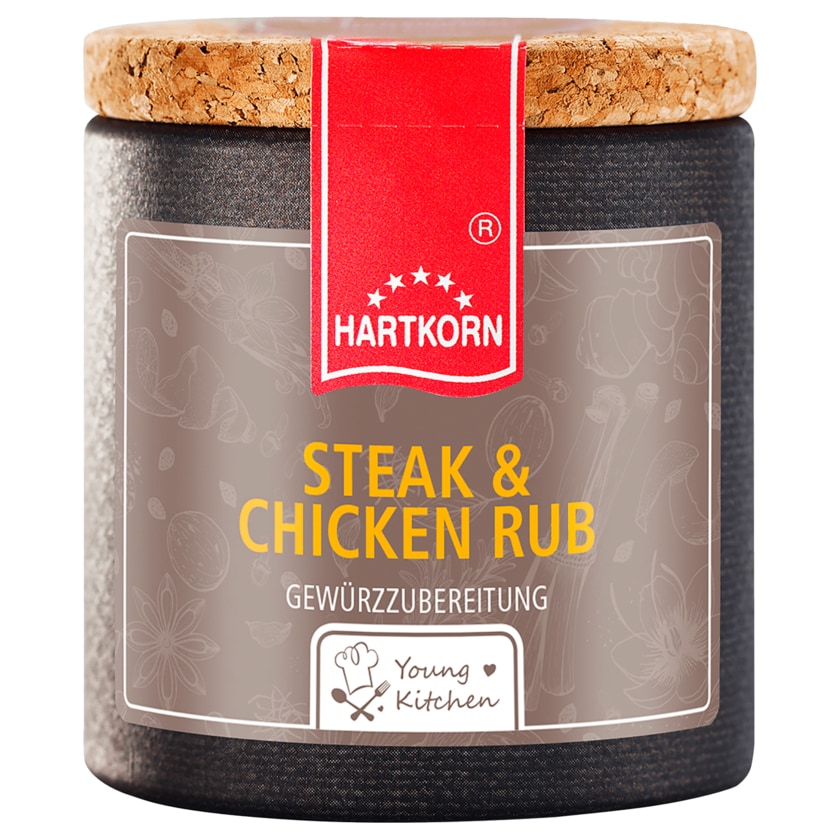 Hartkorn Young Kitchen Steak & Chicken Rub 50g